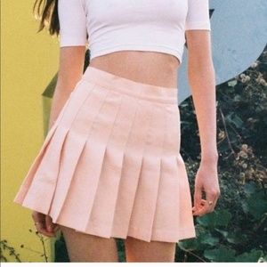 Baby Pink American Apparel Tennis Skirt